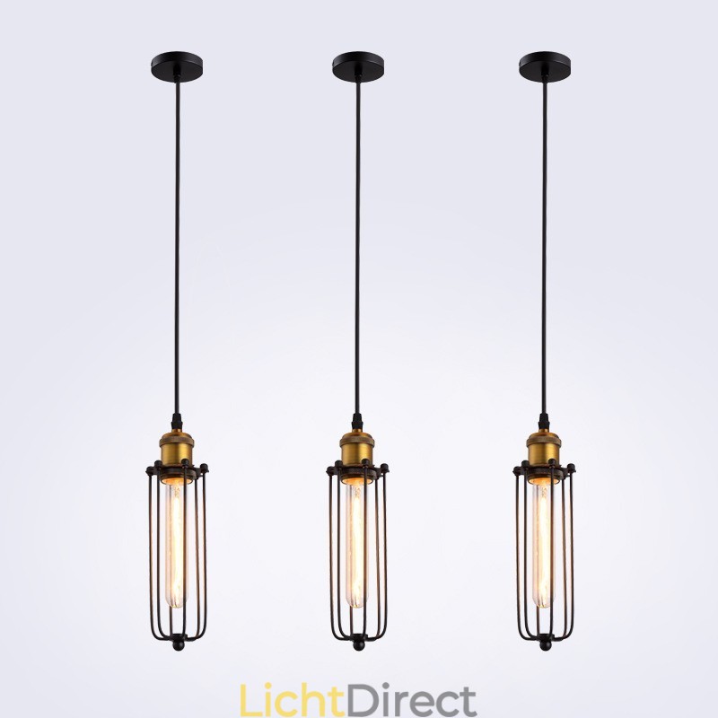 Lijn Landelijk Industriële Stijl Creatieve Gladiator Herstellende Oude Manieren Enkelvoudige Kop Hanglamp