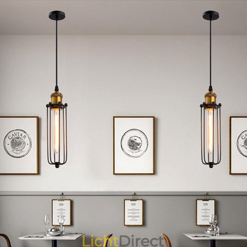 Lijn Landelijk Industriële Stijl Creatieve Gladiator Herstellende Oude Manieren Enkelvoudige Kop Hanglamp