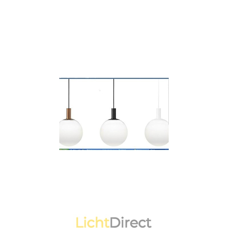 Gecontracteerd design glazen hanglamp