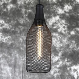 Amerikaanse Loft Vintage Flessen Hanglamp en Decoratieve Hanglamp