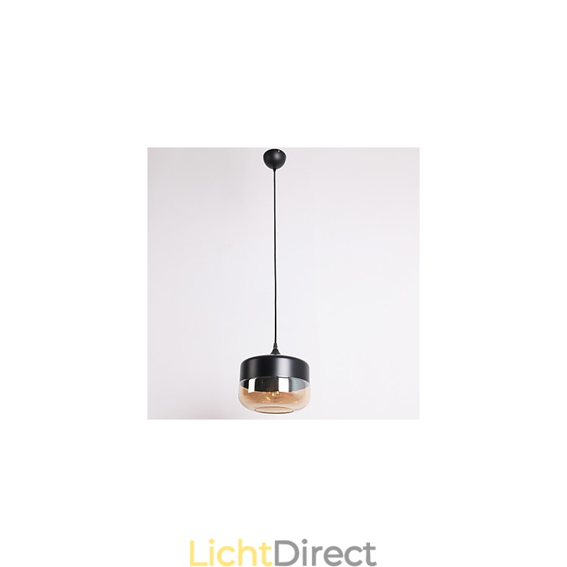 Retro Plating Glass 1 Licht Schilderij Hanglamp