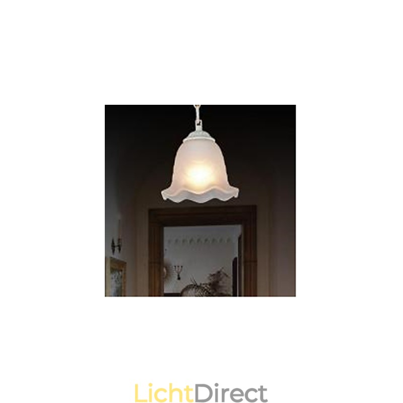 Traditionele klassieke vintage retro schilderij metalen hanglamp