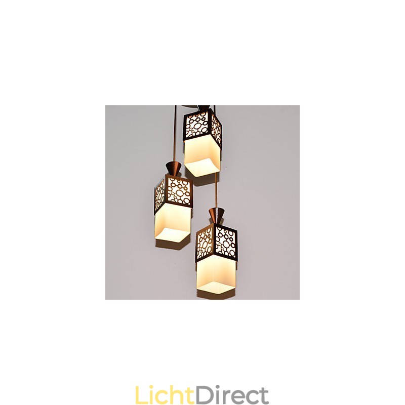 Amerikaanse Country Woodiness Droplight Lamp Licht