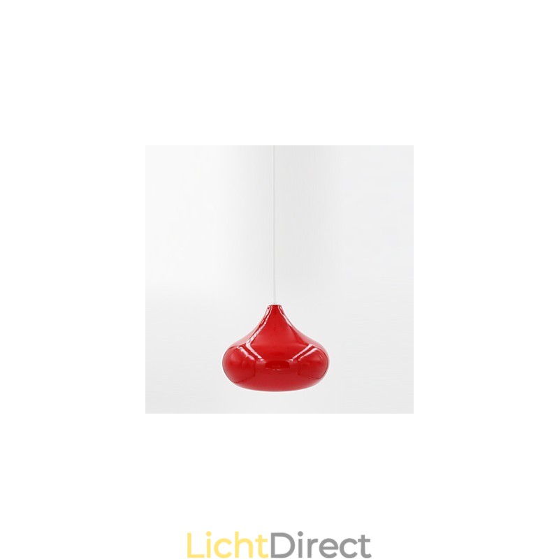 Hanglamp in de vorm van een druppellamp in de vorm van een ui