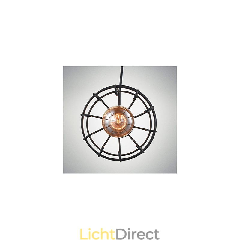 Edison Vintage Light Hanglamp Armatuur Kroonluchter Kooi Lampenkap