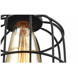 Edison Vintage Light Hanglamp Armatuur Kroonluchter Kooi Lampenkap