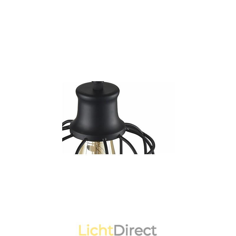 Edison Vintage Light Hanglamp Armatuur Kroonluchter Kooi Lampenkap