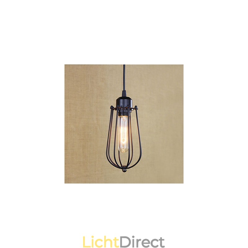 Smeedijzeren kroonluchter landelijk platteland