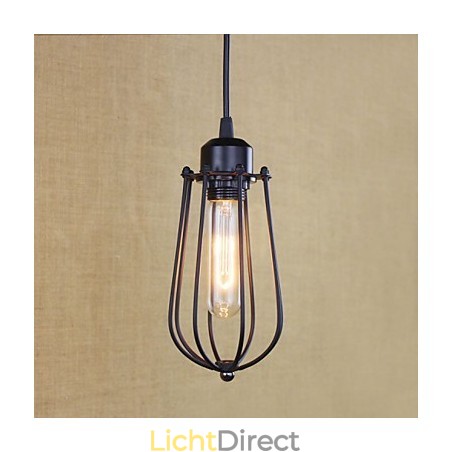 Smeedijzeren kroonluchter landelijk platteland