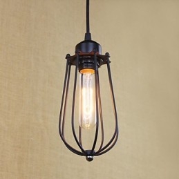 Smeedijzeren kroonluchter landelijk platteland