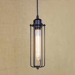 Rustieke smeedijzeren kroonluchterlamp Pastorale fluit