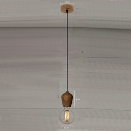 Land Mini Stijl Andere Hout Bamboe Hanglamp Garage