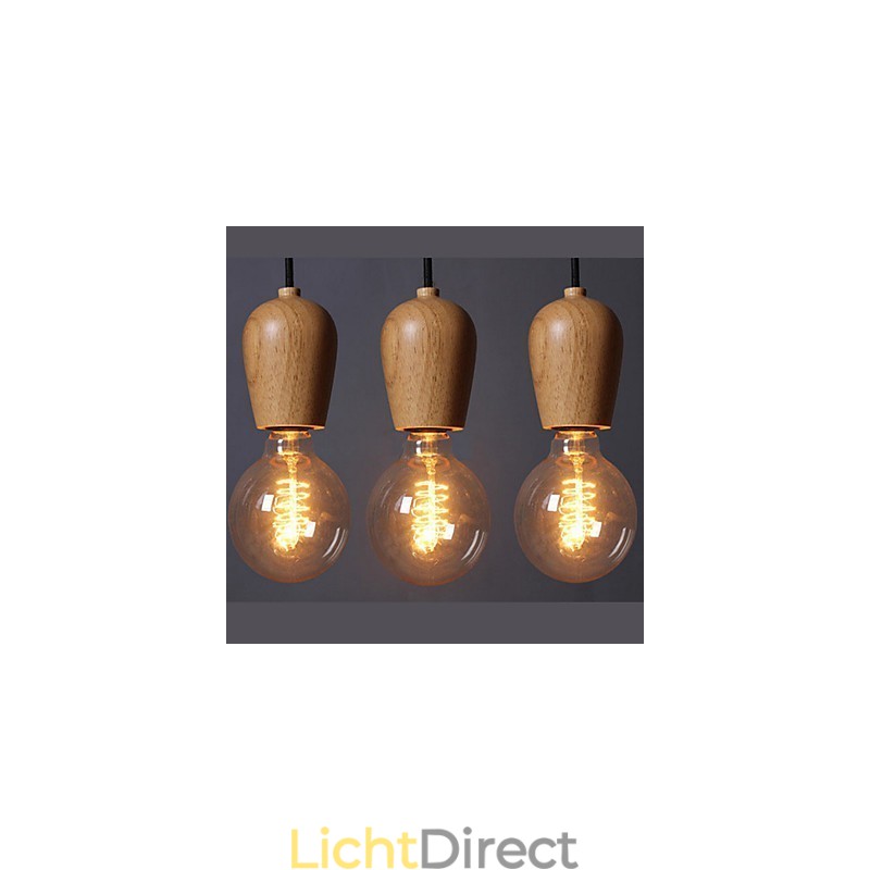 Land Mini Stijl Andere Hout Bamboe Hanglamp Garage