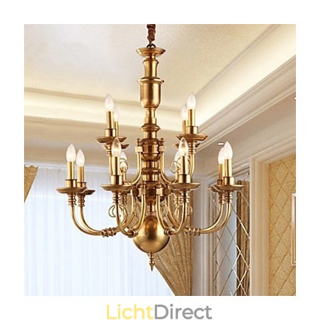 Kroonluchter Traditioneel Klassiek Rustiek Lodge Metaal