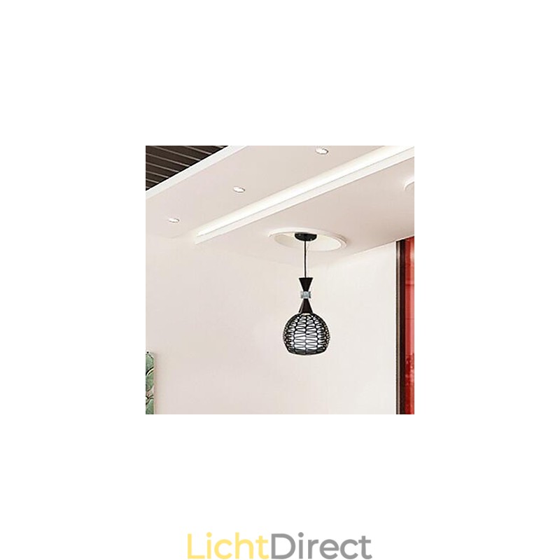 Landelijk Cany Art Weven Klassieke Gecontracteerde Hanglamp Lamp