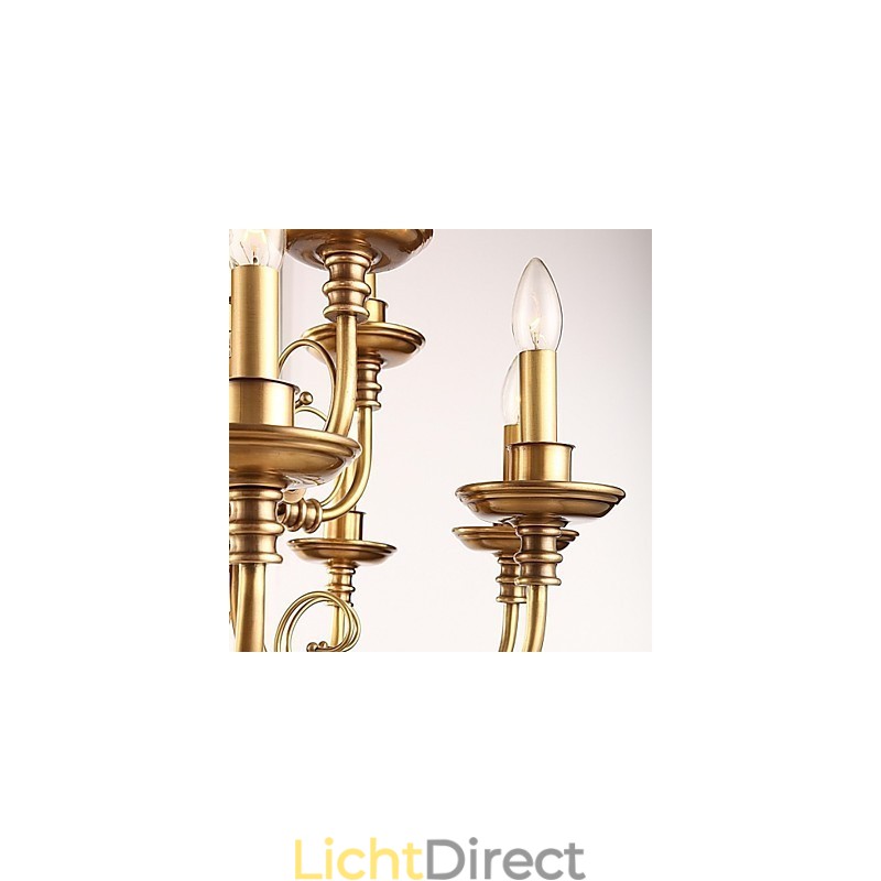 Kroonluchter Traditioneel Klassiek Rustiek Lodge Metaal