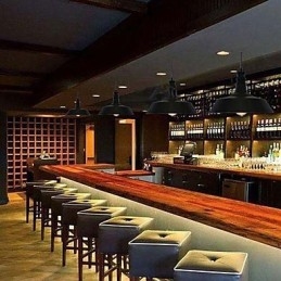 Vintage schilderij metalen hanglamp