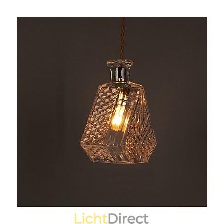 Romantische fles creatieve gesneden kunst glazen kroonluchter licht hanglamp Romantische fles creatieve gesneden kunst glazen kroonluchter licht hanglamp