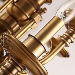 Kroonluchter Traditioneel Klassiek Rustiek Lodge Metaal