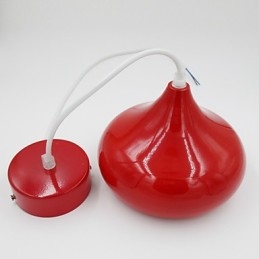 Hanglamp in de vorm van een druppellamp in de vorm van een ui