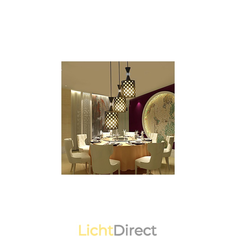 Perforaties Nordic Smeedijzeren Kroonluchter Lamp Licht
