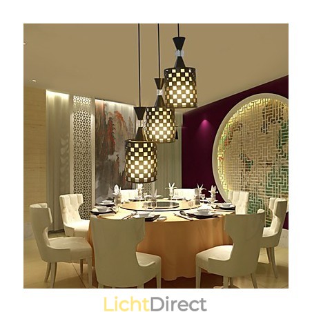 Perforaties Nordic Smeedijzeren Kroonluchter Lamp Licht Perforaties Nordic Smeedijzeren Kroonluchter Lamp Licht