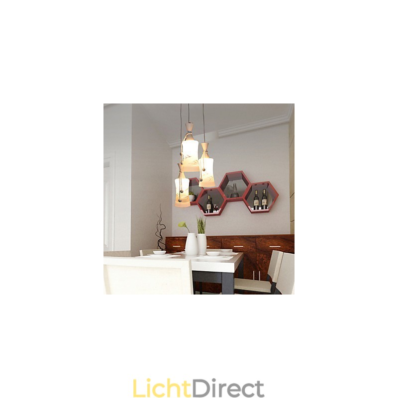 Creatieve Warme Luchtleiding Bladeren Droplight Lamp Licht