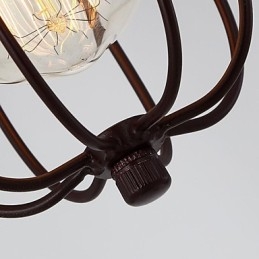 Vintage Mini Stijl Schilderij Metalen Hanglamp