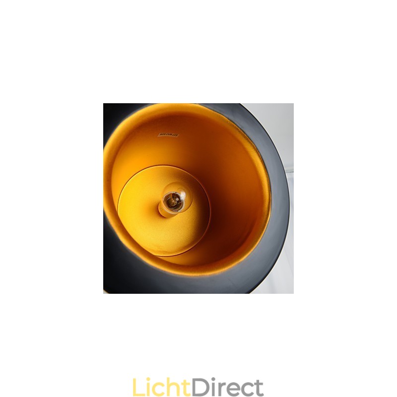 Retro schilderij metalen hanglamp garage