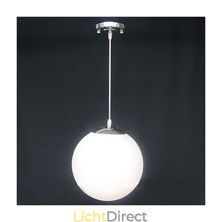 Gecontracteerde witte glazen bol decoratieve kroonluchterlamp Gecontracteerde witte glazen bol decoratieve kroonluchterlamp