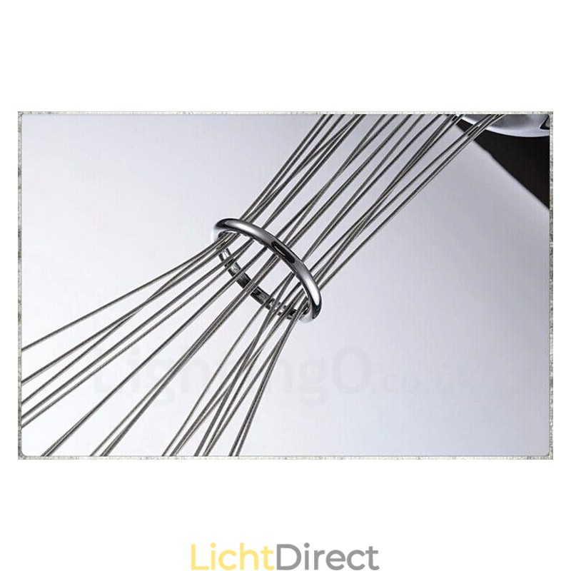 Creatief De Nordic Color Restoring Ancient Ways Goudviskom Glas Creatieve Hanglamp Lamp (Als u meerdere glazen bollen bestelt, wordt er één vaste hanglamp meegeleverd) (Selecteer hieronder de hoeveelheid en kleur van de glazen bol)