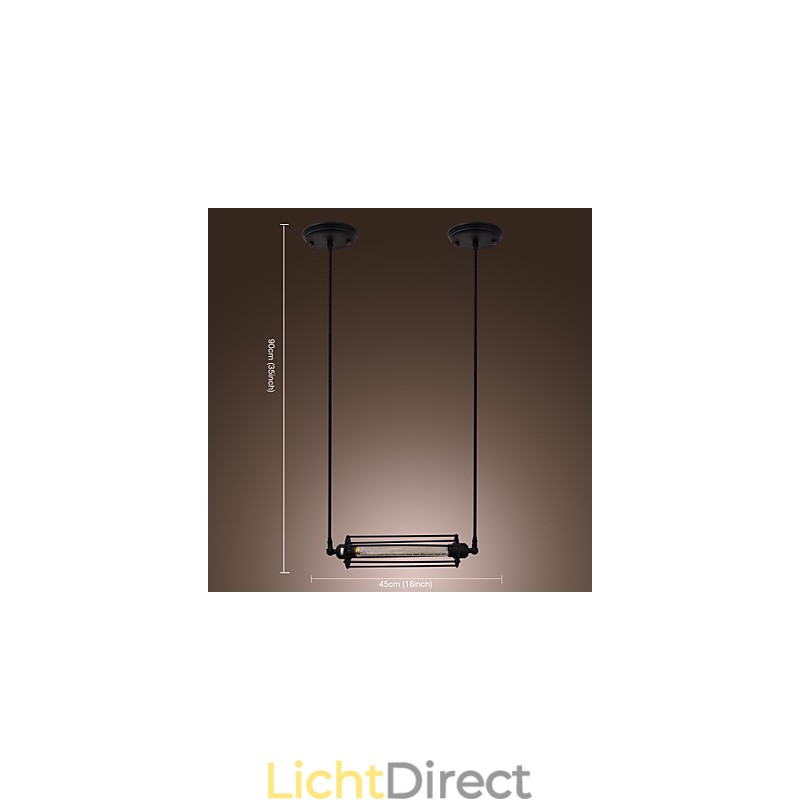 Traditionele klassieke vintage eiland schilderij hanglamp