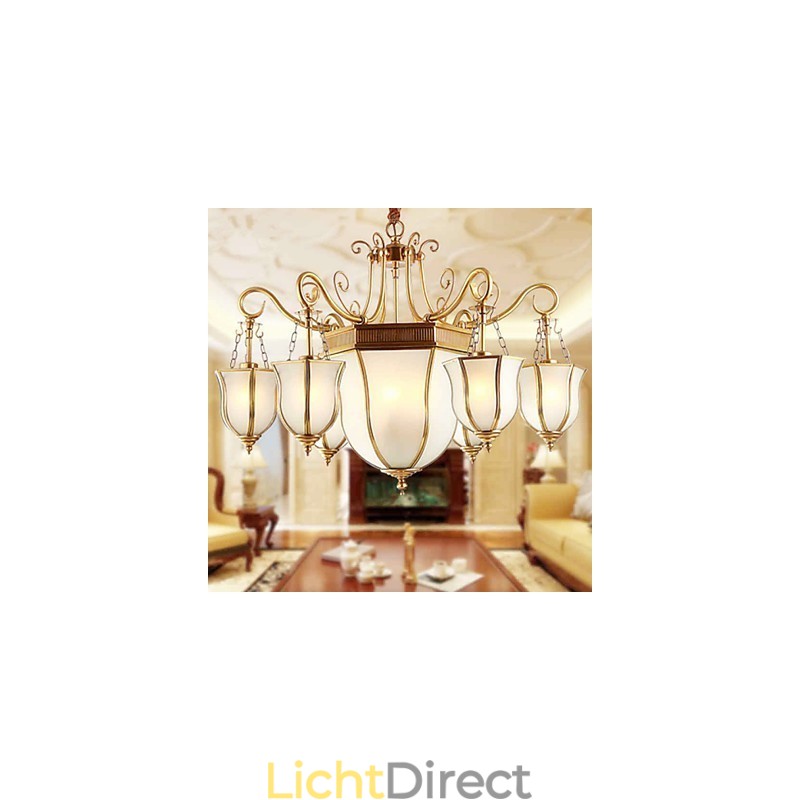 Kroonluchter Traditioneel Klassiek Rustiek Lodge Metaal