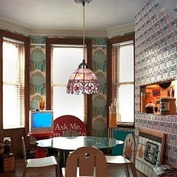 Hanglamp in de vorm van een kom in ministijl