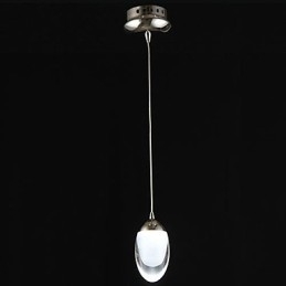 Moderne eigentijdse traditionele klassieke landelijke mini-stijl kroonluchter hanglamp van chroomglas