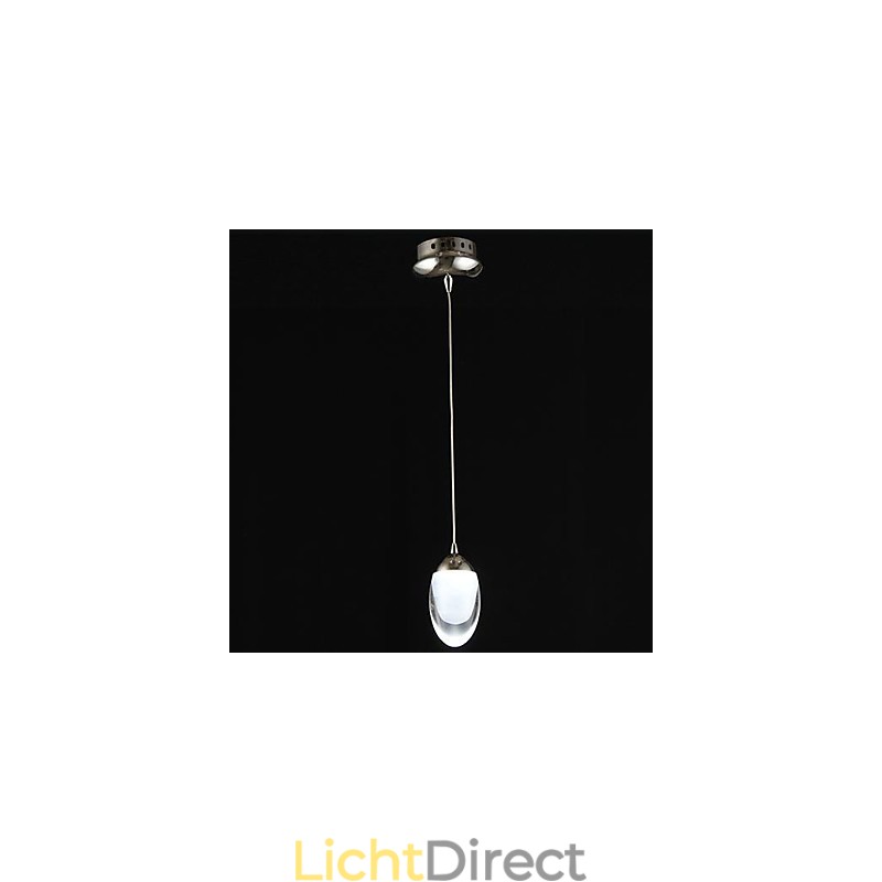 Moderne eigentijdse traditionele klassieke landelijke mini-stijl kroonluchter hanglamp van chroomglas