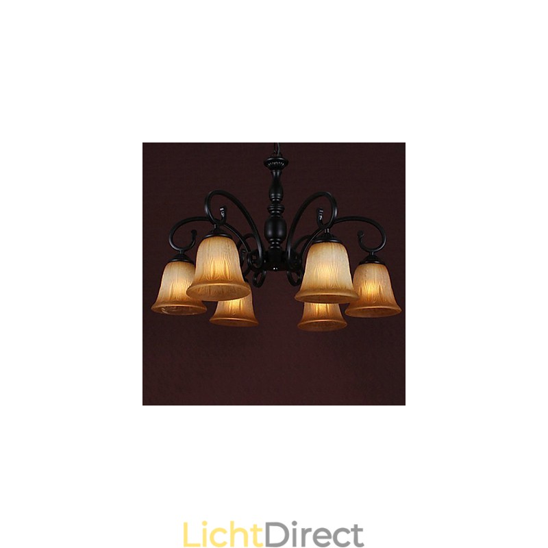 Traditionele klassieke schilderij kroonluchter