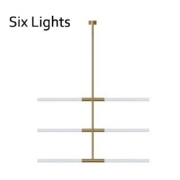 Moderne eigentijdse kroonluchterlamp de lamp decoreren hanglamp