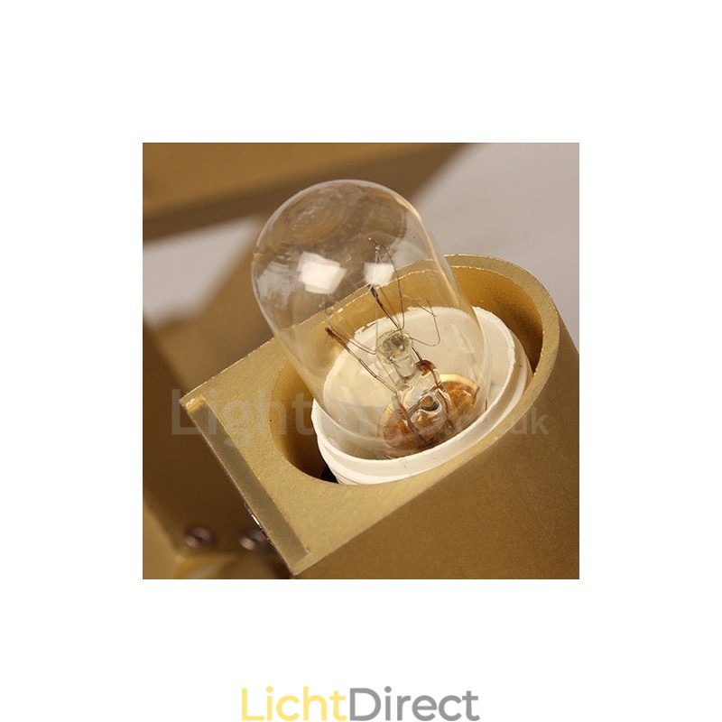 14 Lichts Moderne Hedendaagse Kroonluchter Licht (Zwart Goud)