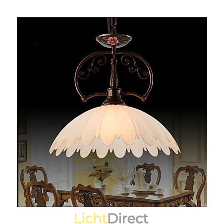 Retro Handgeschilderde Kunst Hanglamp Verlichting Lamp Verlichting