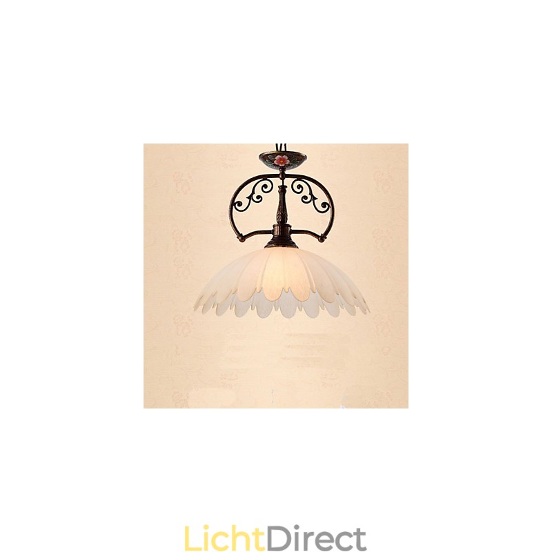 Retro Handgeschilderde Kunst Hanglamp Verlichting Lamp Verlichting