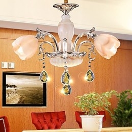 Moderne Hedendaagse Andere Metalen Kroonluchter