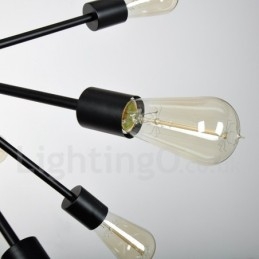 16-lichts vintage retro Sputnik kroonluchter