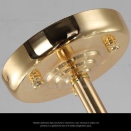 Moderne eigentijdse 2-laags 16-lichts gouden kroonluchterlamp