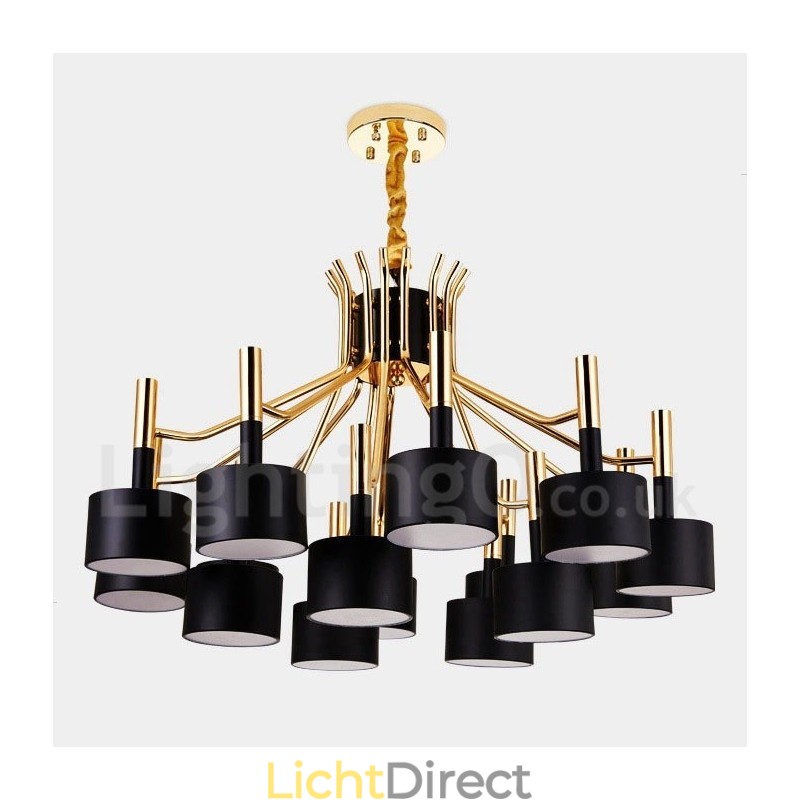 15 Licht 2-laags moderne eigentijdse stijl kroonluchterlamp