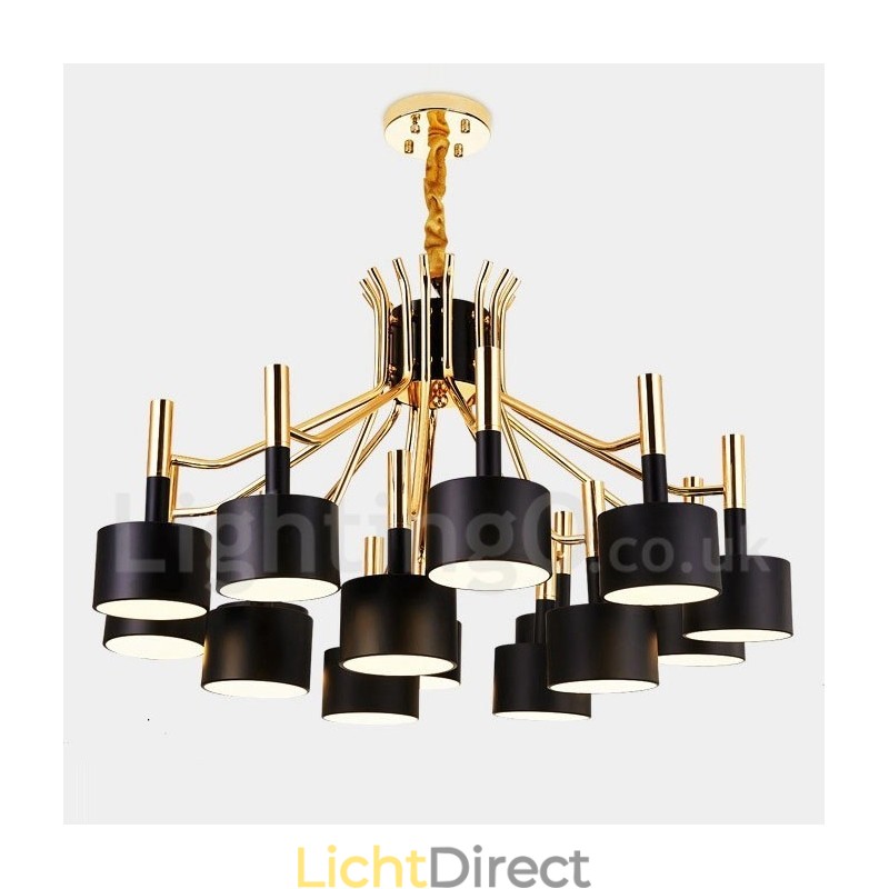 15 Licht 2-laags moderne eigentijdse stijl kroonluchterlamp
