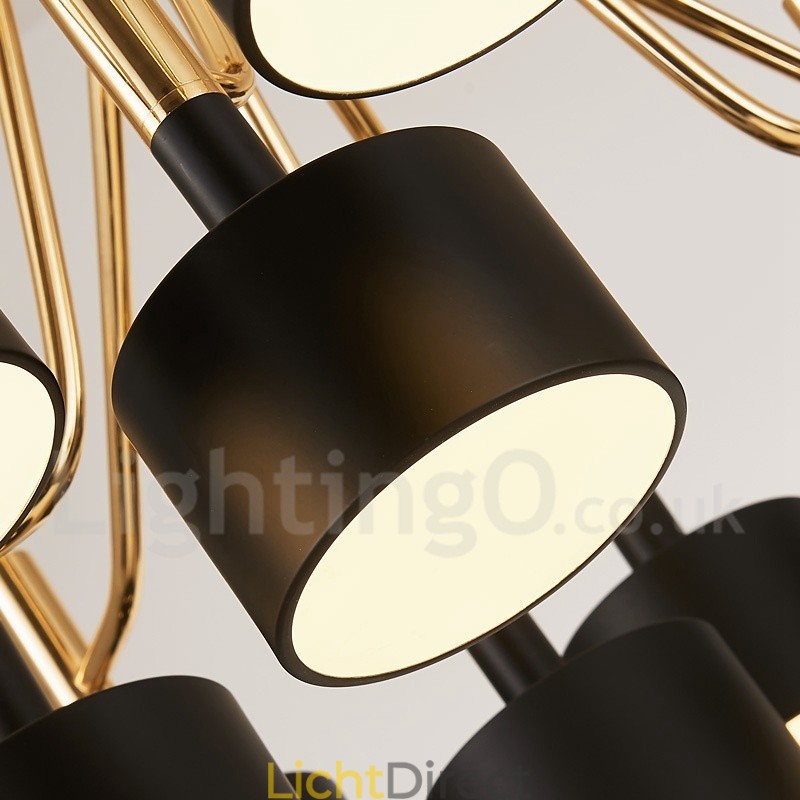 15 Licht 2-laags moderne eigentijdse stijl kroonluchterlamp