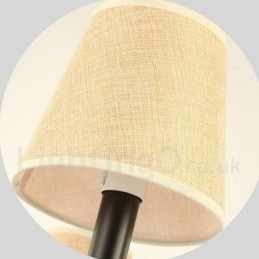Landelijke Retro 6-lichts kroonluchterlamp met één laag
