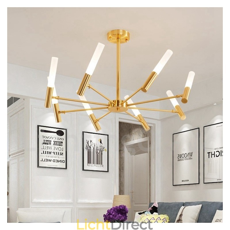 8 Lichts Draaibare Moderne Hedendaagse Kroonluchterlamp