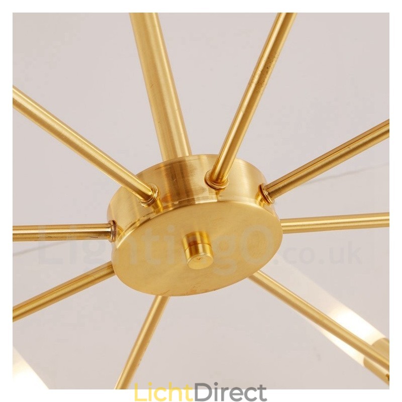 8 Lichts Draaibare Moderne Hedendaagse Kroonluchterlamp